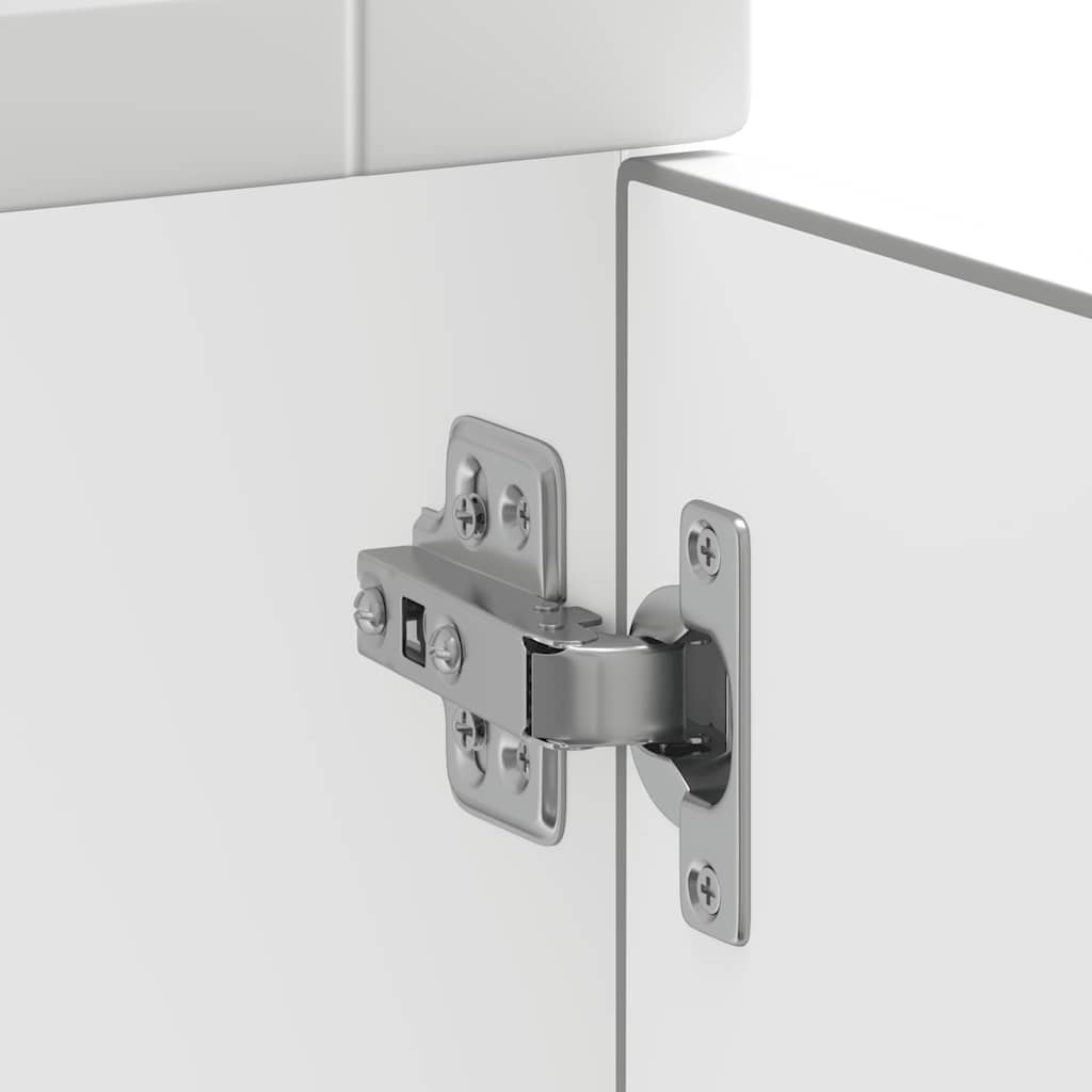 Basskåp för kök Porto vit konstruerat trä