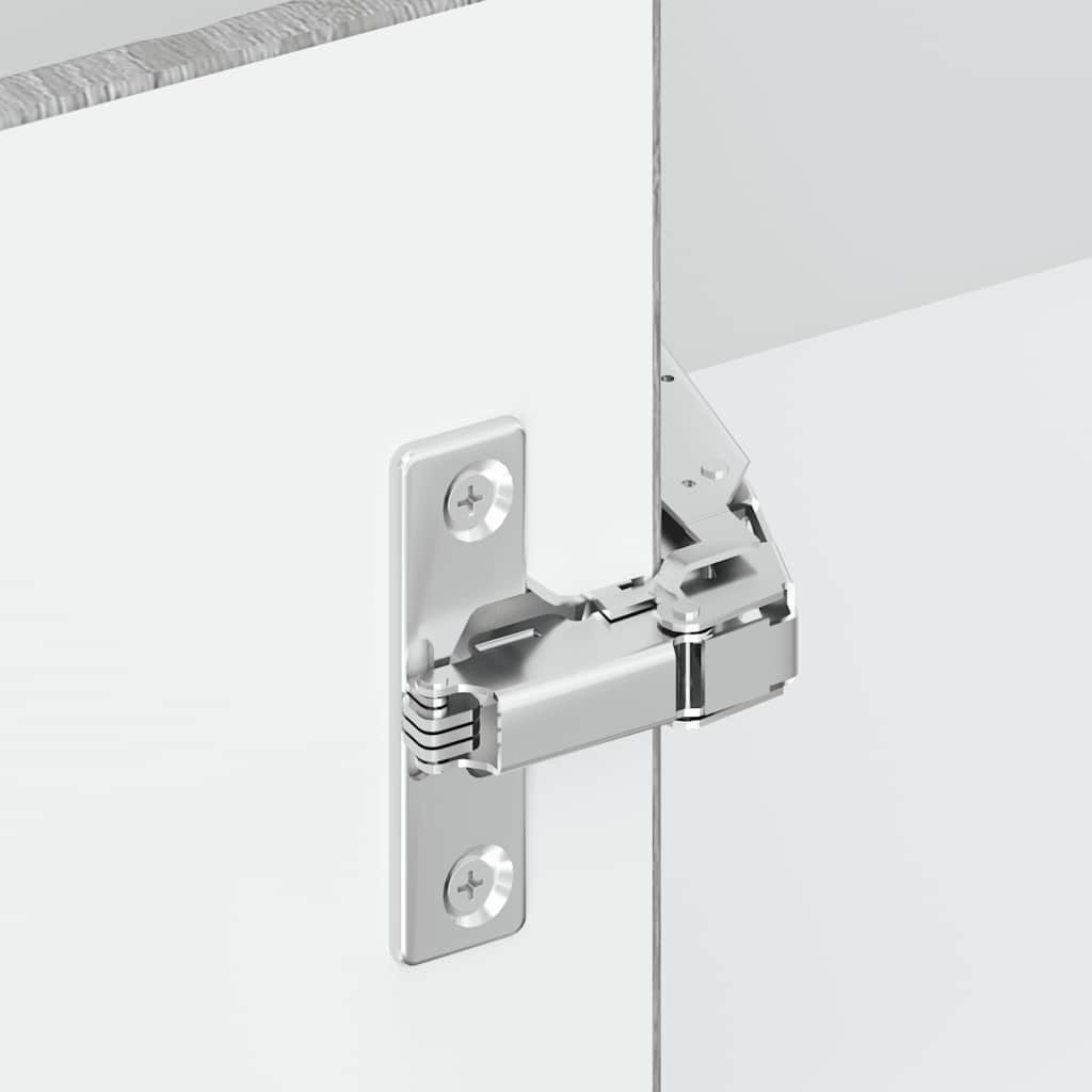 Hörnbänkskåp till köket "Porto" grå sonoma konstruerat trä