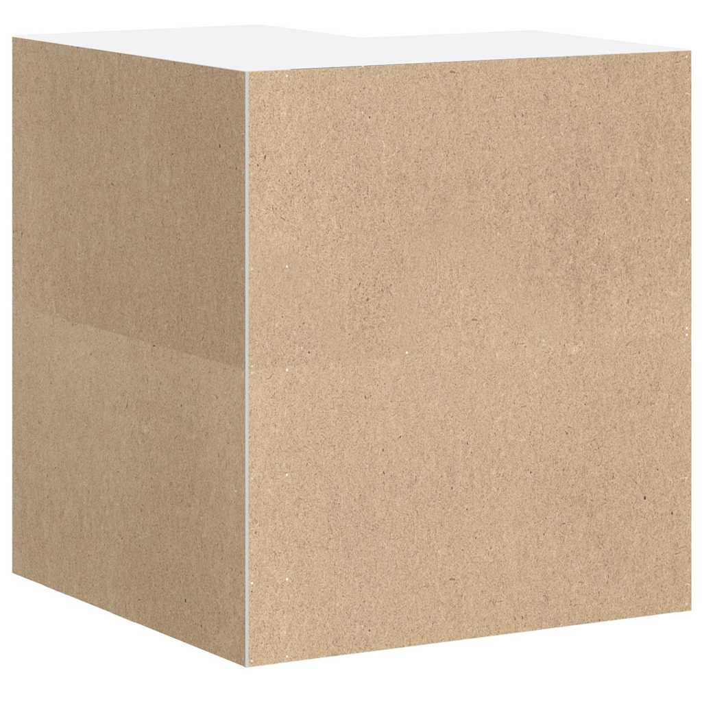 Kök vägg hörnskåp Porto svart konstruerat trä