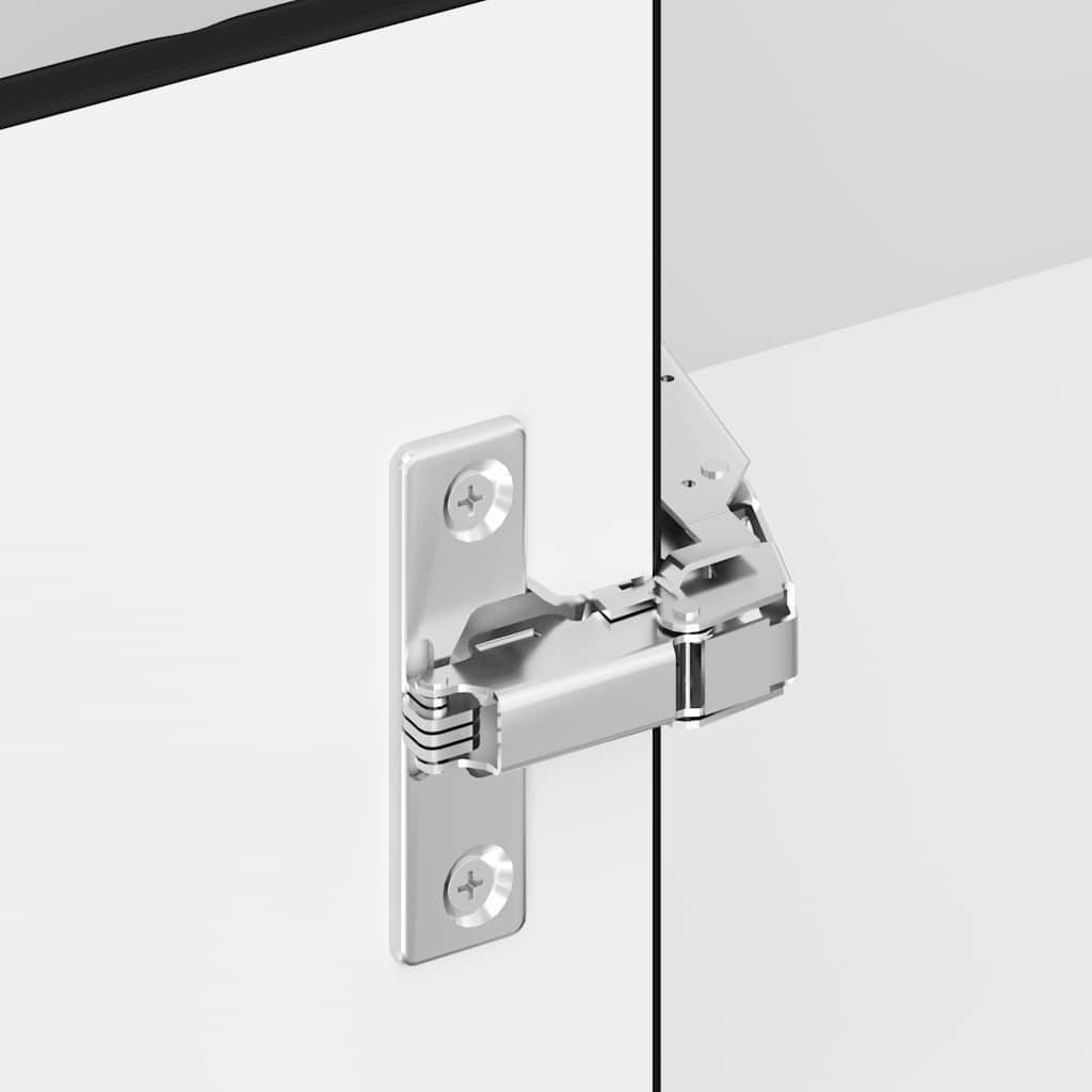 Kök vägg hörnskåp Porto svart konstruerat trä