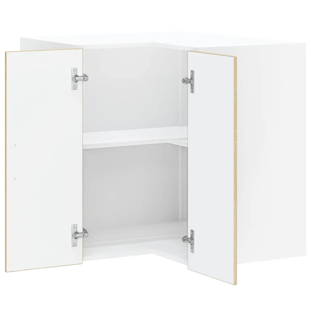 Kök vägg hörnskåp Porto sonoma-ek konstruerat trä