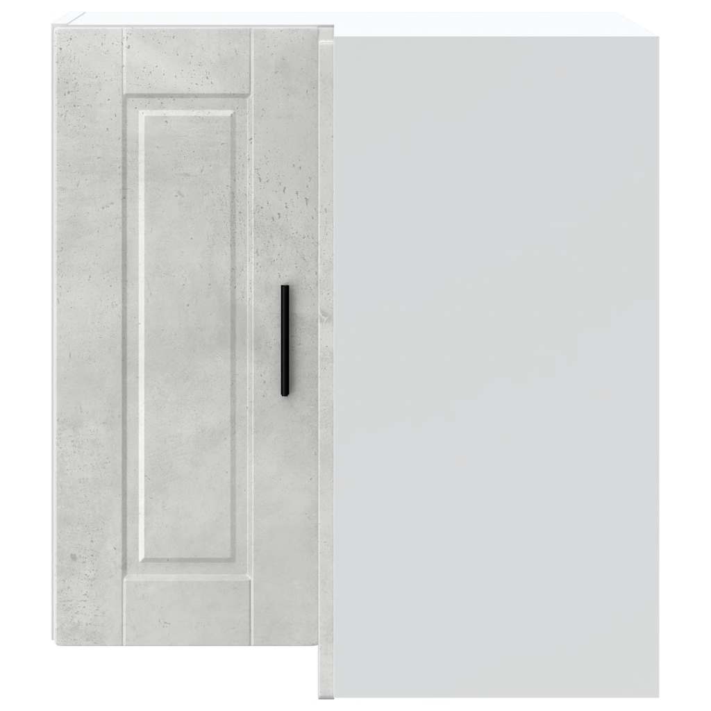 Kök vägg hörnskåp Porto betonggrå konstruerat trä