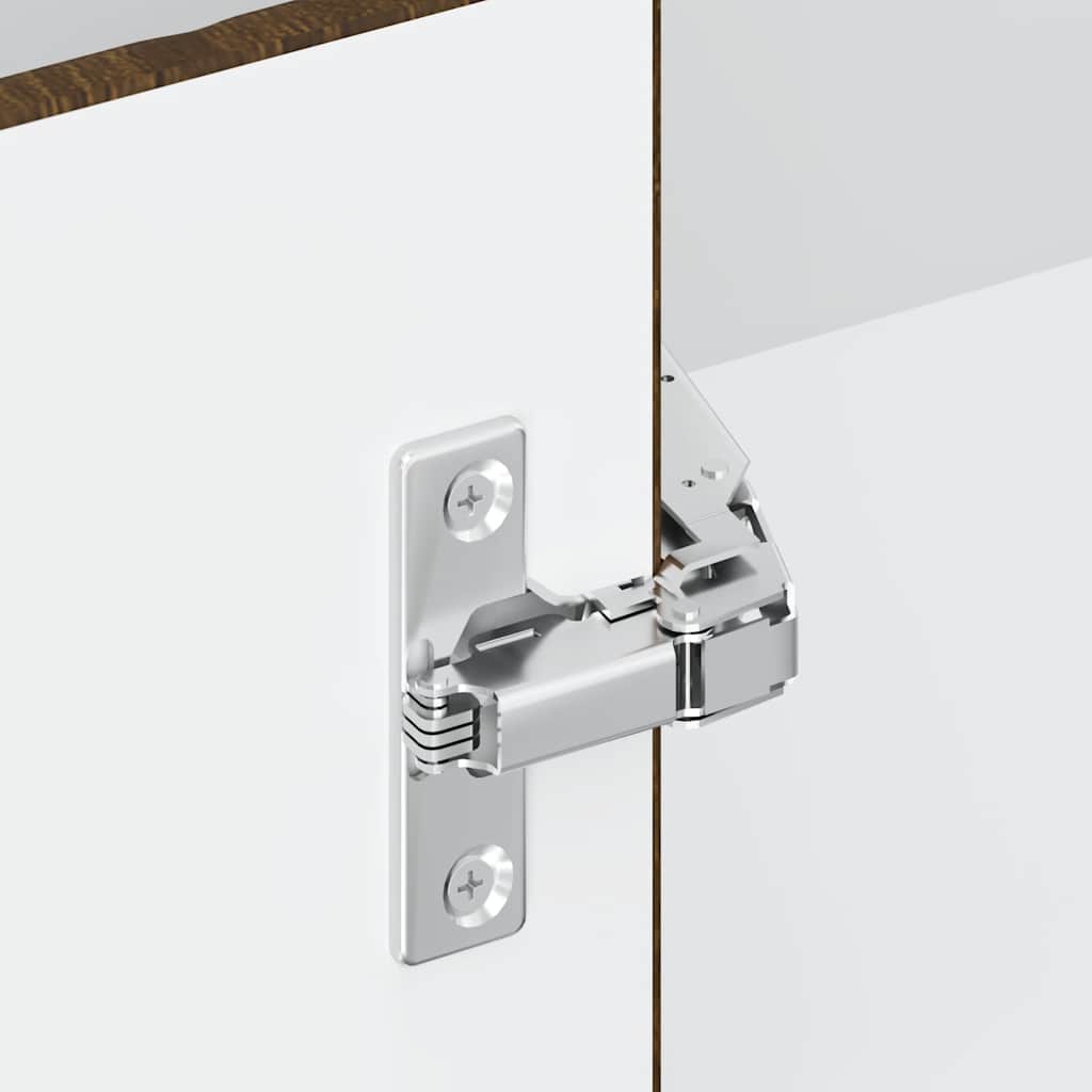 Kök vägg hörnskåp Porto brun ek konstruerat trä