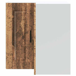 Kök vägg hörnskåp Porto gammalt trä konstruerat trä