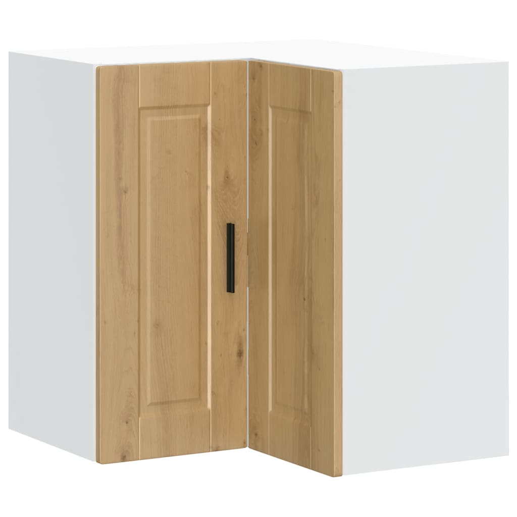 Kök vägg hörnskåp Porto ek konstruerat trä