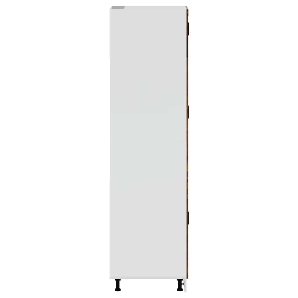 Köksskåp Porto rökfärgad ek konstruerat trä