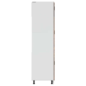 Köksskåp Porto rökfärgad ek konstruerat trä