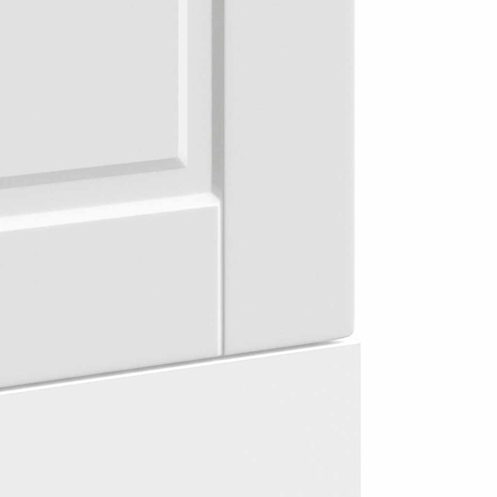 Diskmaskinspanel Porto vit 45x1,5x67 cm konstruerat trä