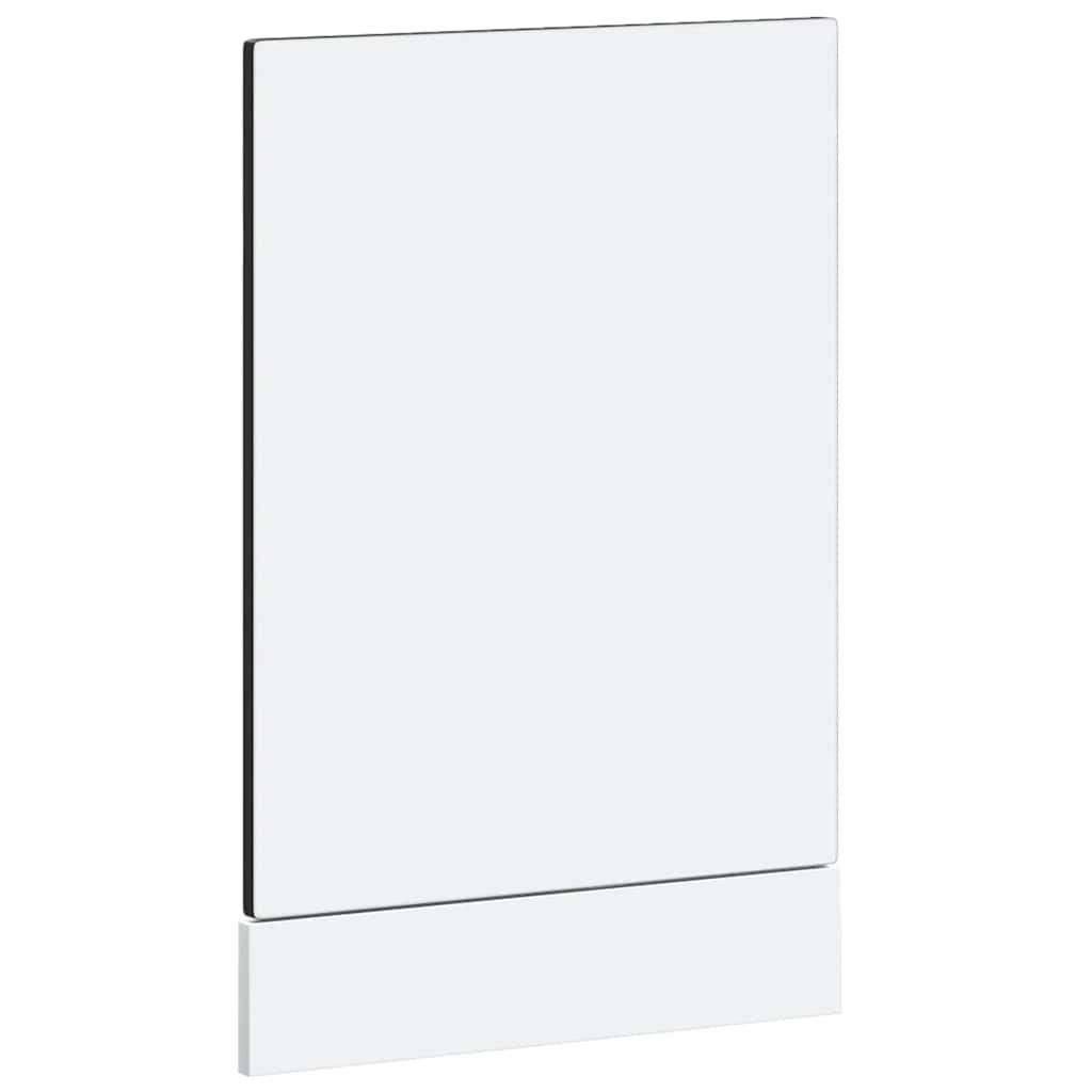 Diskmaskinspanel Porto svart 45x1,5x67 cm konstruerat trä