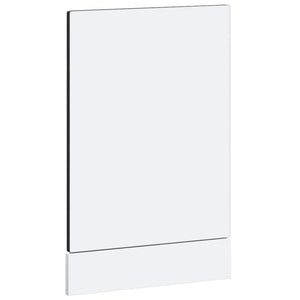 Diskmaskinspanel Porto svart 45x1,5x67 cm konstruerat trä