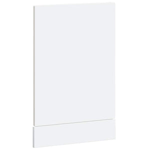 Diskmaskinspanel Porto högglans vit 45x1,5x67cm konstruerat trä