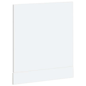 Diskmaskinspanel Porto högglans vit 60x1,5x67cm konstruerat trä