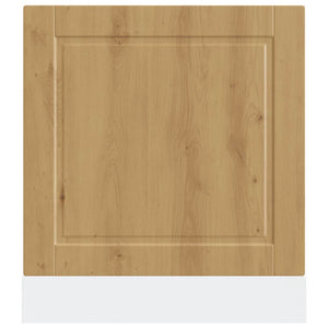 Diskmaskinspanel Porto artisan ek 60x1,5x67 cm konstruerat trä