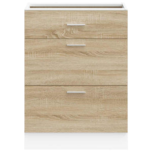 Bänkskåp “Lyon” kök Sonoma ek konstruerat trä