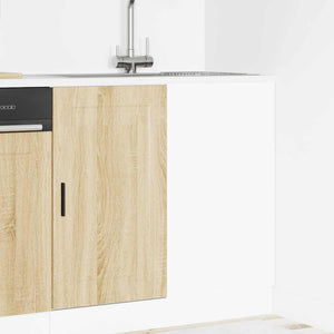 Basskåp för kök Porto sonoma-ek konstruerat trä