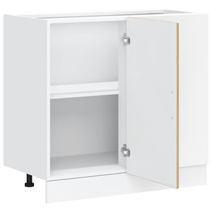 Köksskåp nedre Lucca sonoma-ek konstruerat trä