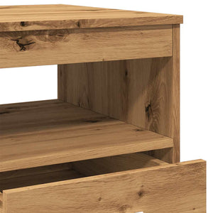 Byrå artisan ek 40x50x76 cm konstruerat trä