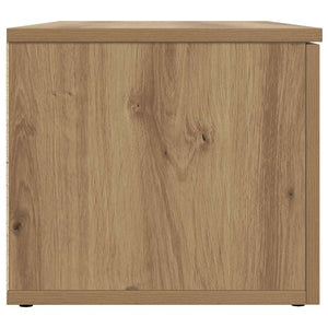 Tv-bänk artisan ek 80x34x30 cm konstruerat trä