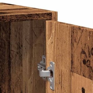 Tvättställsskåp gammalt trä 60x33x60 cm konstruerat trä