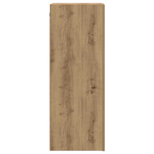 Tv-bänk artisan ek 30,5x30x90 cm konstruerat trä