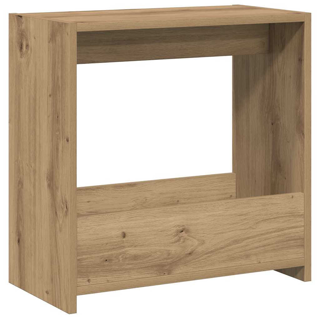 Sidobord artisan ek 50x26x50 cm konstruerat trä