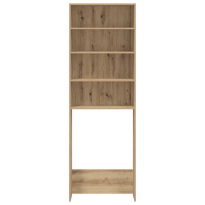 Tvättmaskinsskåp artisan ek 64x24x190 cm