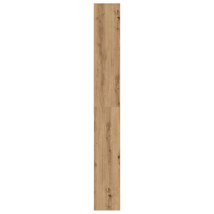 Tvättmaskinsskåp artisan ek 64x24x190 cm