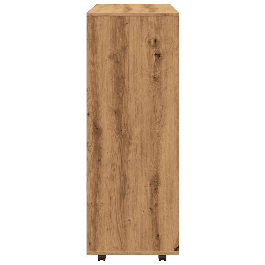 Garderob artisan ek 80x40x110 cm konstruerat trä