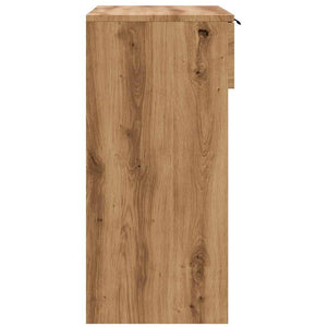 Konsolbord artisan ek 90x36x75 cm konstruerat trä