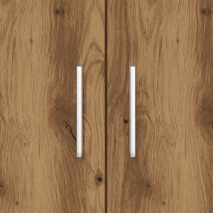 Akvariestativ hantverksmässig ek 81x36x73 cm konstruerat trä