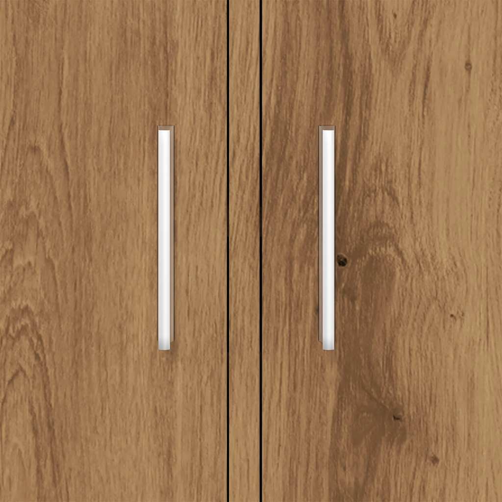 Akvariestativ hantverksmässig ek 81x36x73 cm konstruerat trä