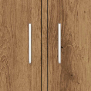 Akvariestativ hantverksmässig ek 81x36x73 cm konstruerat trä