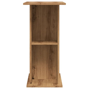 Akvariestativ hantverksmässig ek 36x75x72,5 cm konstruerat trä