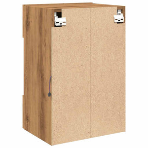 Nástenné skrinky s LED osvetlením pre TV 2 st artisan ek 40x30x60,5 cm