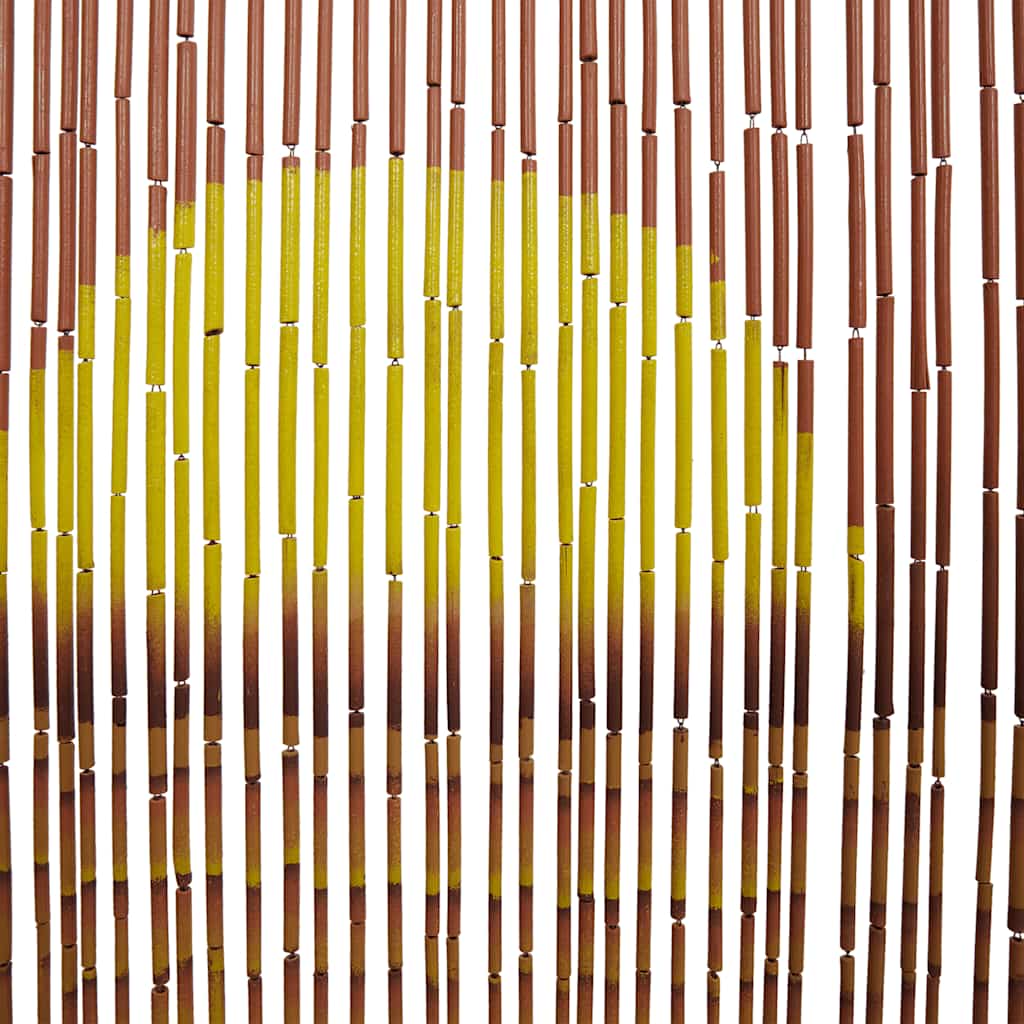 Insektsdörrgardin palmtryck 90x220 cm bambu