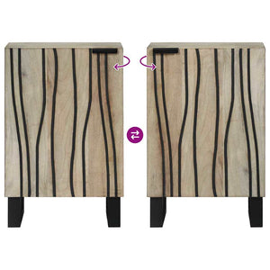 Badrumsskåp med handfat Vit 38 x 33,5 x 58 cm Konstruerat trä