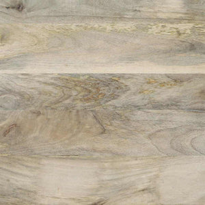 Sideboard Vit 80 x 33 x 75 cm massivt mangoträ