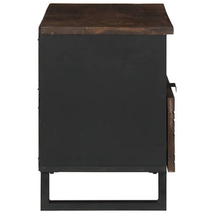 TV Enheter med låda Valnöt 80 x 33 x 46 cm Konstruerat trä