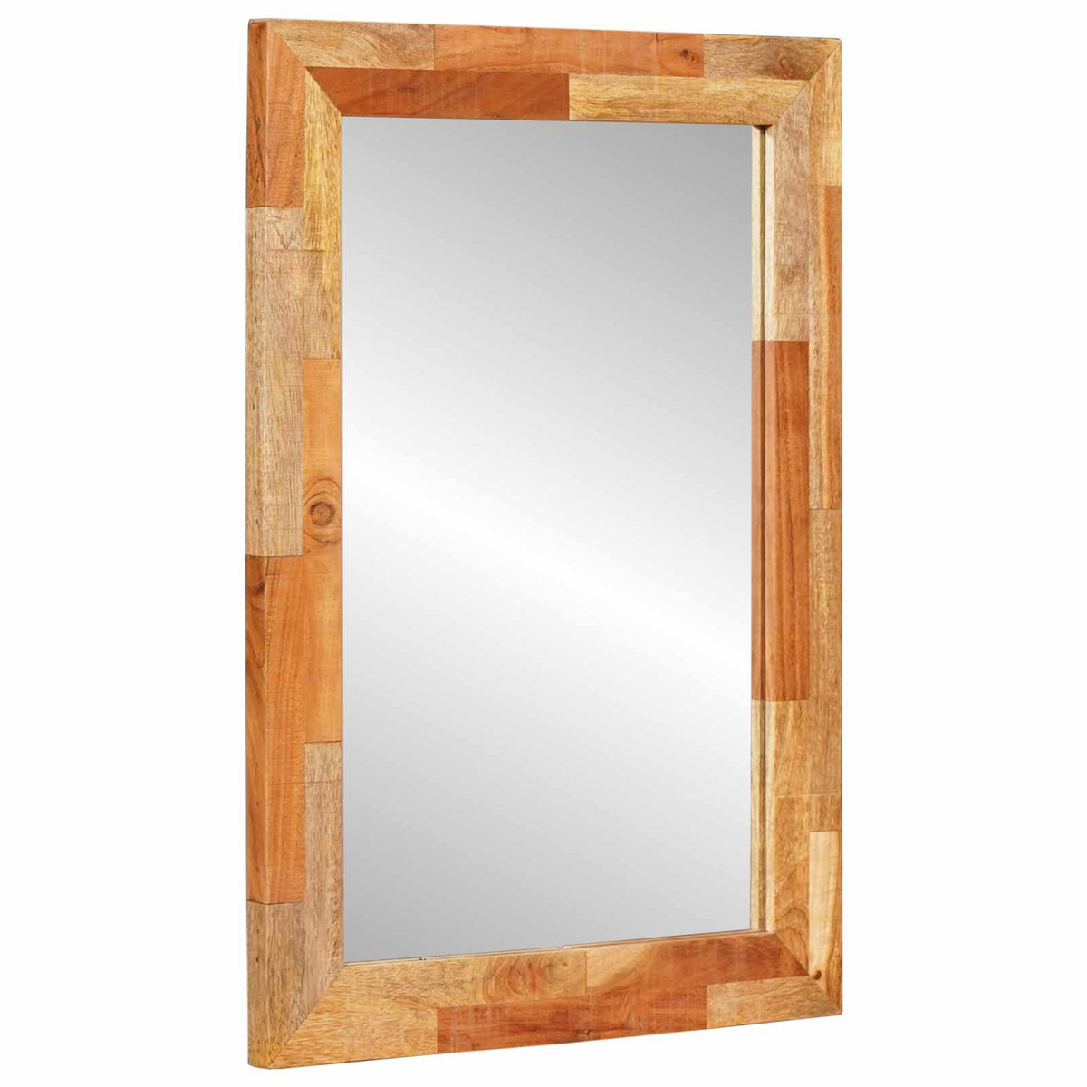 Badrumsspegel Artisan Ek 50 x 70 x 2,5 cm Massivt mangoträ
