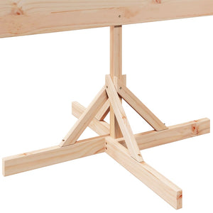 Julgran trä 180 cm massivt trä