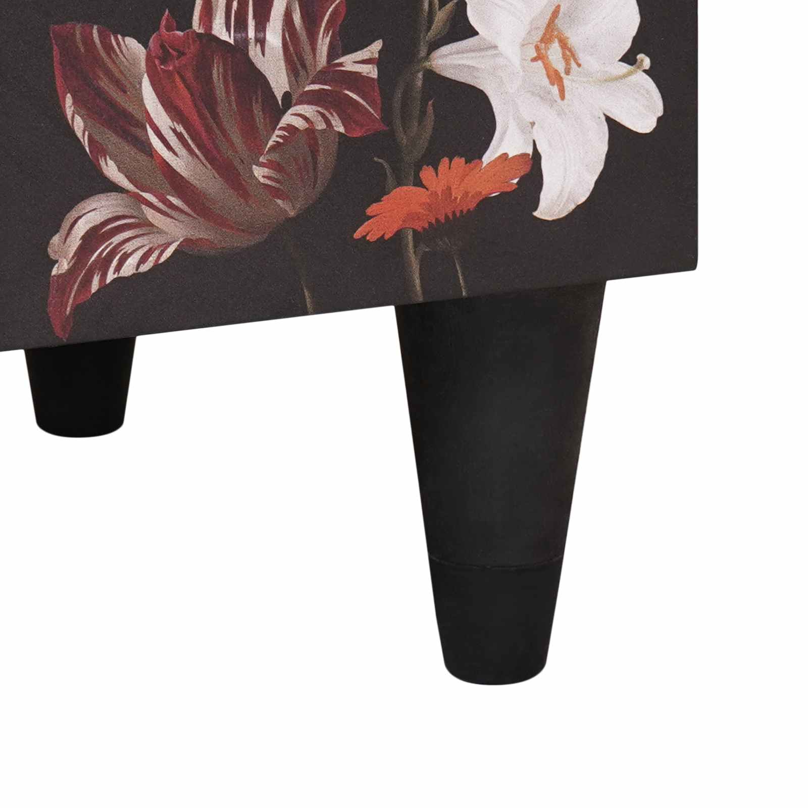 Sängbord Flerfärgsdesign 50 x 33 x 60 cm Massivt mangoträ