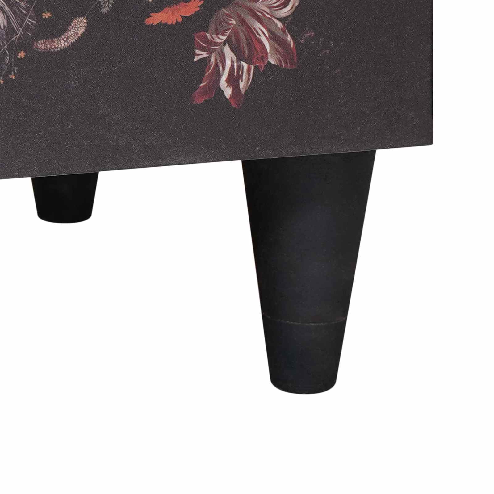 Sängbord Flerfärgsdesign 50 x 33 x 60 cm Massivt mangoträ