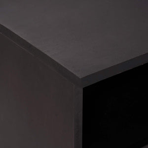 Förvaringsskåp med låda Flerfärgsdesign 80 x 33,5 x 46 cm