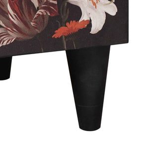 Förvaringsskåp med låda Flerfärgsdesign 80 x 33,5 x 46 cm