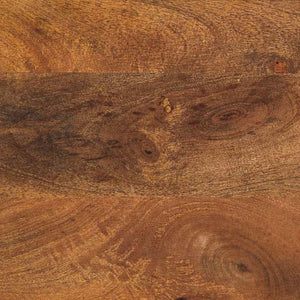 Nattduksbord 2 pcs Honung brun 40 x 33 x 46 cm Massivt mangoträ