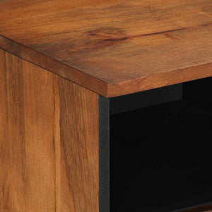 TV-skåp med låda Honung brun 70 x 33 x 46 cm Massivt mangoträ