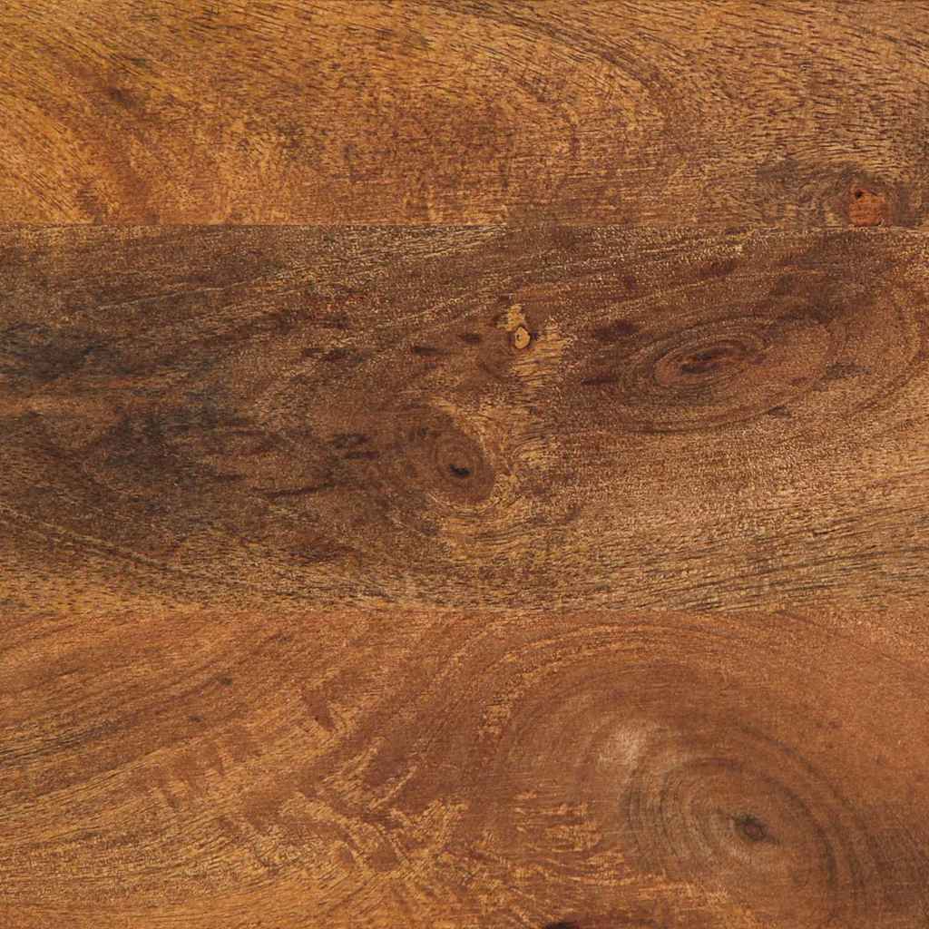 Sängbord med Dörr Honung brun 50 x 33 x 60 cm Massivt mangoträ