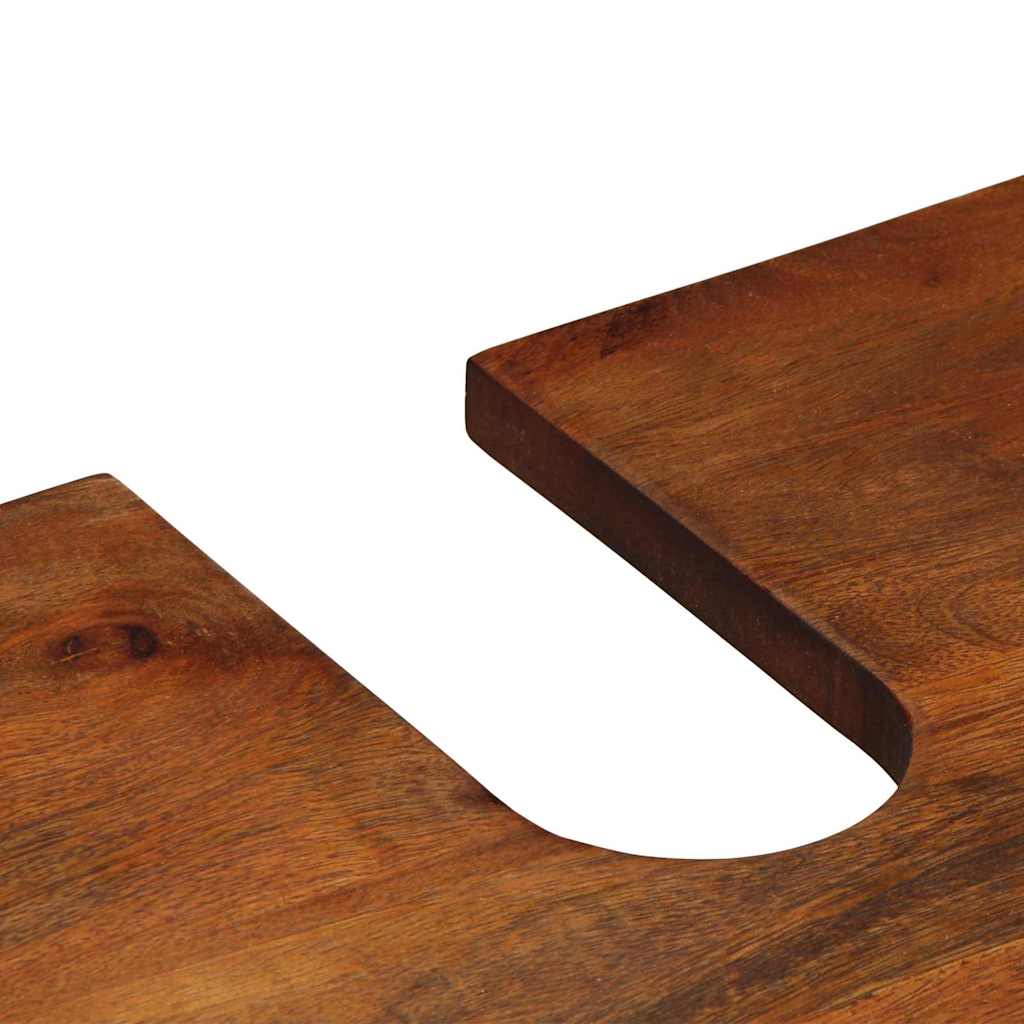 Diskbänksskåp Honung brun 62 x 33 x 58 cm Massivt mangoträ