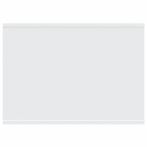 Skåp för kattlåda vit 47x59x42 cm konstruerat trä