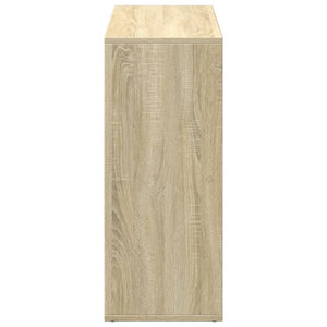 Bokhylla/Rumsavdelare sonoma-ek 69,5x29x69,5 cm konstruerat trä